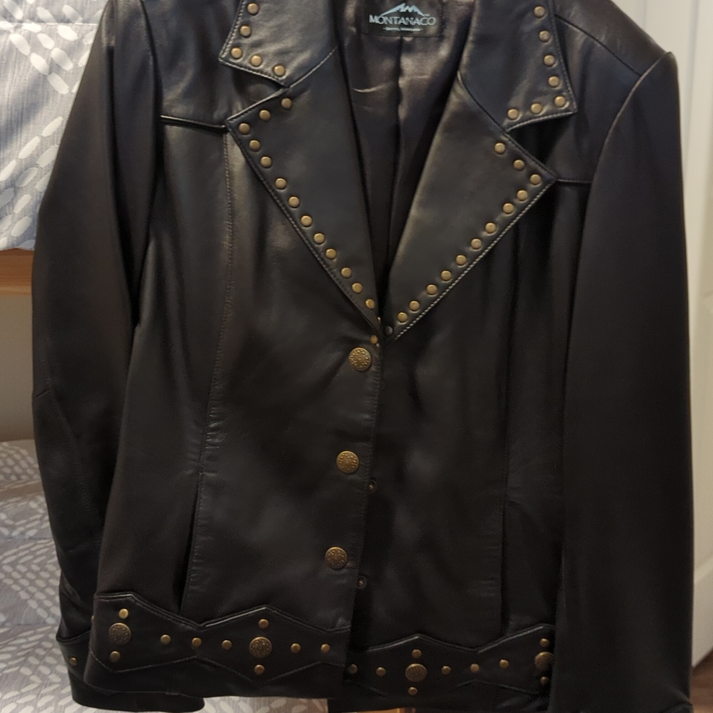 Leather jacket